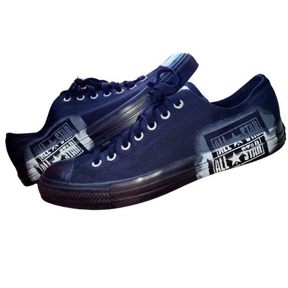 Converse Chuck Taylor All Star Ox in all black - Picture 1 of 6